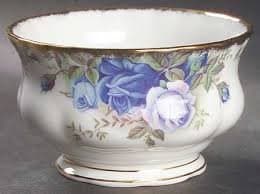 ROYAL ALBERT MOONLIGHT ROSE TEA SIZE LARGE OPEN SUGAR BOWL NEW UK MADE