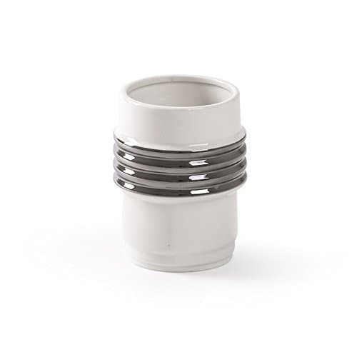 Diesel with Seletti Machine Collection Silver Edge - Mug - Decor 2 White / Silver