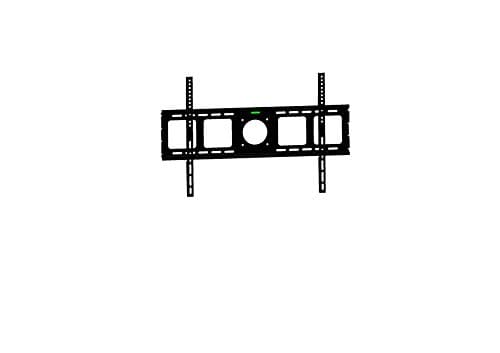 Universal SUPER SLIM 1" Flat Wall Mount for Samsung LG LED TV 40", 46", 48" 49" 50" 55", 60", 65" with Dual Security String and Screw Lock