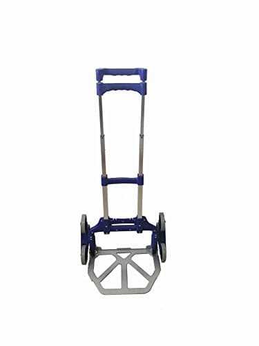 Portable Multi-Wheeled Foldable Stair-Climbing Trolley Capacity 153Lbs