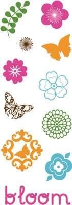 KI Memories Bloom Clear Stamps, Images