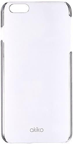 iPhone 6 6s Plus Case, Akiko [Snap On Clear Cushion] iPhone 6 6s Plus (5.5) Clear Hard Shell Snap On iPhone Case Transparent Protective Cover - Retail Packaging - Clear