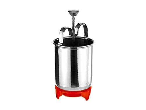 Capital Kitchenware Stainless Steel Meduvada Maker with Stand (Multicolour)