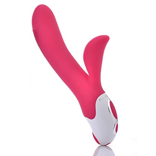 Double Head Vibrating Handheld Massager,18 Speeds Pulsations,Wireless Waterproof Power Wand Massager