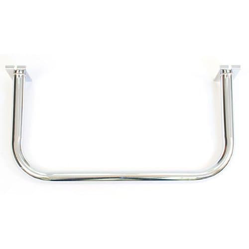 New Retails Chrome Grid U-Shaped Hangrail Bracket 23"w x 10"d