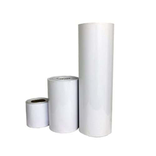 HIGH TACK 6 INCH CLEAR APPLICATION TAPE, WITH SILICONE BACKING PAPER FOR REUSE