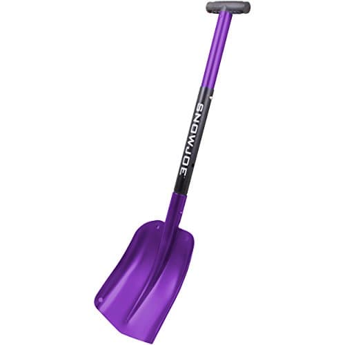 All-Purpose Durable Lightweight Aluminum Design Telescoping Compact Purple Utility Snow Shovel (1)