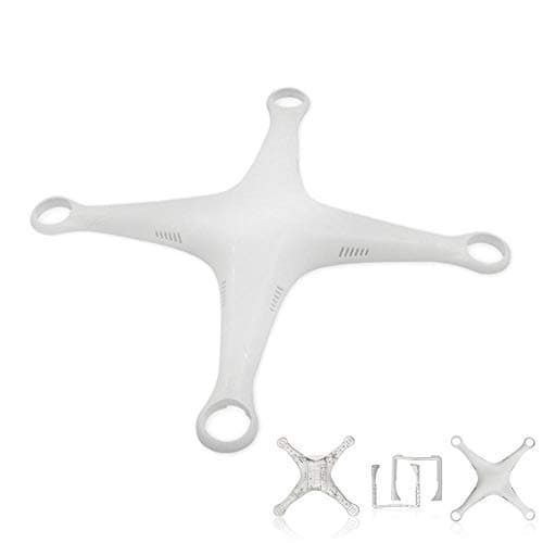 Favrison Body Shell for DJI Phantom 3 Adv/Pro, Top Bottom Cover Landing Gear for DJI Phantom 3 Adv/Pro Drone Parts Accessories