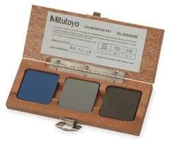 Mitutoyo America 64AAA590 Test Block Set, D Scale