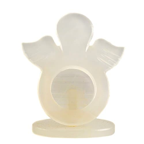 White Onyx Angel Handmade Picture Frame, 6"