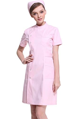 XinAndy Women's Lab Coat Uniform Dress
