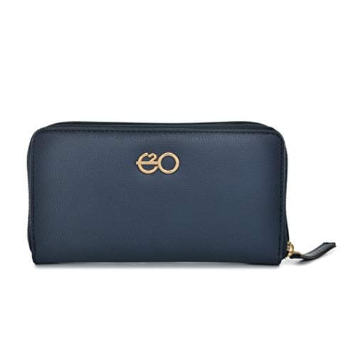 E2O Womens Casual Wear Zip Closure Wallet