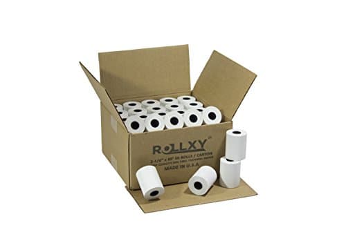 2 1/4" x 85' Thermal Paper Rolls, 50 Rolls/Case For HYPERCOM OPTIMUM-T4205 T4210 T4220 T4230