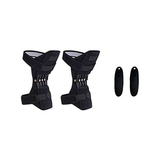 Joint Support Knee Pads, Knee Patella Strap, Power Lift Spring Force, Tendon Brace Band Pad for Arthritis Gym 1 Pair