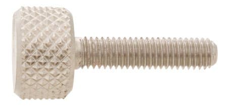 RAF Electronic Hardware AJ-666 Plain Knurled Thumb Screw M6 x 1.00 Thd., 18mm Long