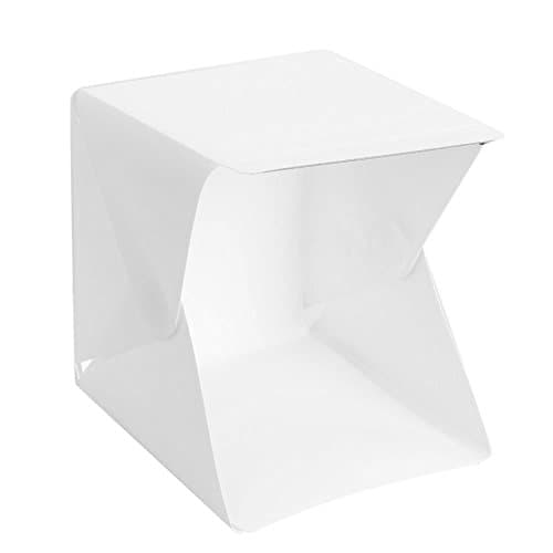 Portable Mini Photo Studio With LED Light - The Best Small Folding Product Lighting Kit Light Box for Small Items