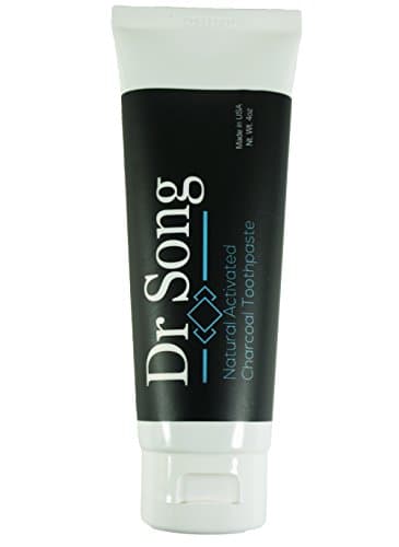 Dr Song Natural Activated Charcoal Teeth Whitening Toothpaste