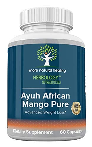 Ayuh African Mango Pure – Maximum Strength for Fast Weight Loss Management, 100% Fat Burner – 500 mg