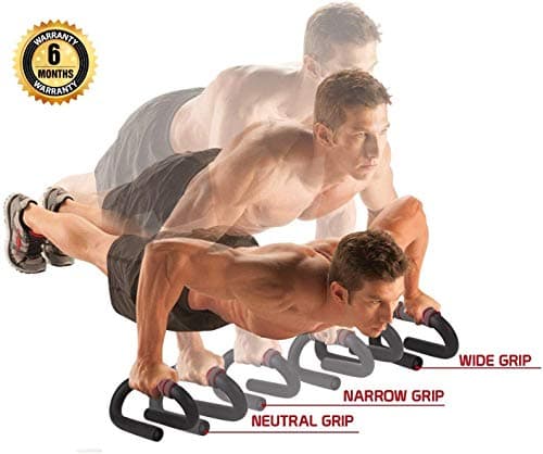 Owme S Shape Push up Bar Stand (Multicolour)