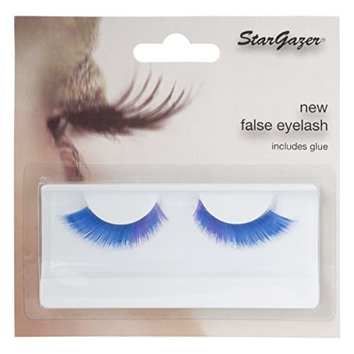StargazerFeather Eye Lashes style 50, synthetic lash pair includes glue.
