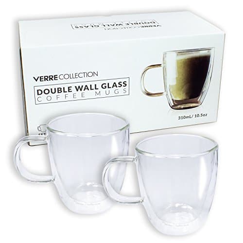 Double Wall Glass Espresso Latte Cappuccino Mug