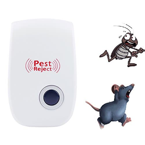 Ultrasonic Pest Repeller-6 Pack, For Rat, Roaches, Spiders, Bugs ect, Non-toxic Eco-Friendly,great efficiency, Human & Pet Safe