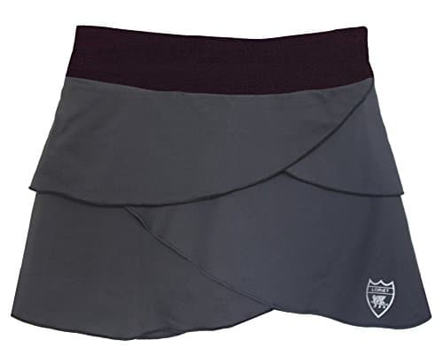 Loriet Women's Monaco Performance Skorts Grey/Purple Medium
