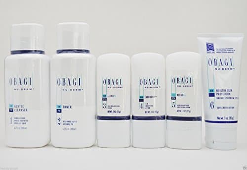 Obagi Nu-Derm Fx System Kit, New Fresh Product (Fx System 6 items for Normal to Dry Skin)