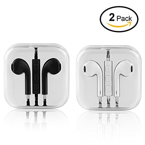 Zeakko Apple Earphones, Wired Ear Buds Remote Control Perfect for iPhone 6S/6 Plus/5S/5/4S/4/Se/5C/iPad 7/8/7S/iOS Samsung S7/S6 Note 1/2/3/Tablet/PC and Other Compatible Devices In Ear Headphones