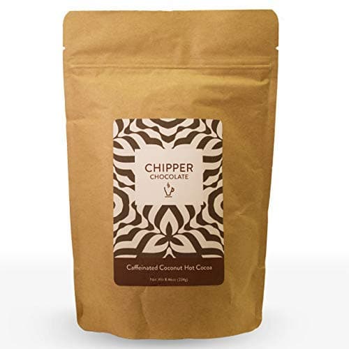 Chipper Chocolate - Coconut Hot Chocolate Mix with Caffeine