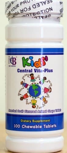 NCB Kid's Central Vita-Plus 100 Chewable Tablets by NCB