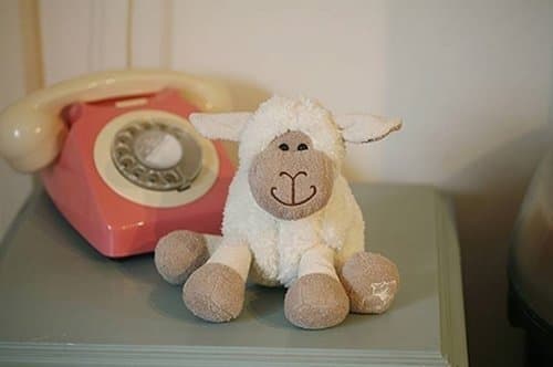 Jomanda Small Sitting Sheepey soft toy by Jomanda