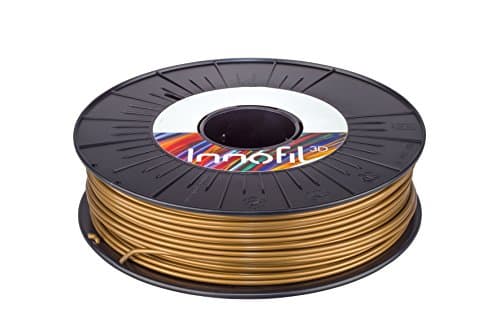 Innofil3D PLA 3D Printer Filament - Dimensional Accuracy +/- 0.05, 750g spool, Bronze - Consistent Shape and Diameter, Strong Adhesion Between Layers, Vibrant Color, Reel Replacement Guarantee