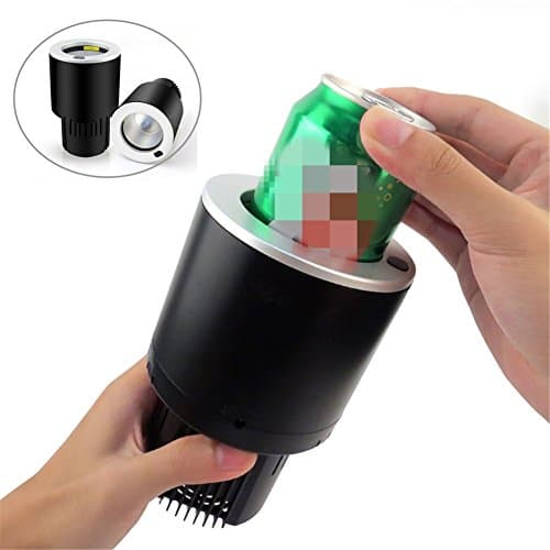 LLVV Smart Cup Holder Warm And Cold Cups Frozen Heating Mug,Small Refrigerator, Home Hot Warm Milk Cup,Car Hot And Cold Cup