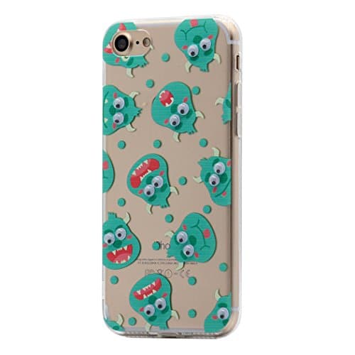 iPhone 7 Plus Case, CKCY Funny Cute Googly Moving Eyes Series Back Case Slim Fit for Apple iPhone 7 Plus (2016) (Monster2)