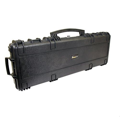 KuduCase 46.8 x 15.9 x 6.3" Multi-Purpose Waterproof Long Protective Equipment Hard Case with Wheels and Pick 'N' Pluck