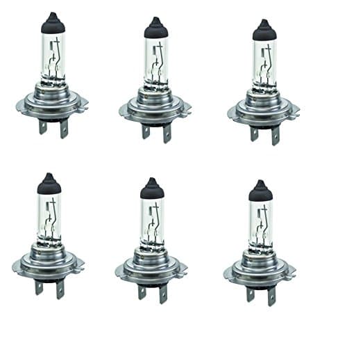 HELLA H7 Standard Halogen Bulb, 12 V, 55W (6)