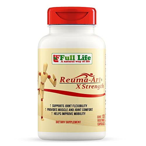 Full Life Reuma-Art X-Strength - Support Joint Mobility &amp; Flexibility - 120 Vegetable Capsules