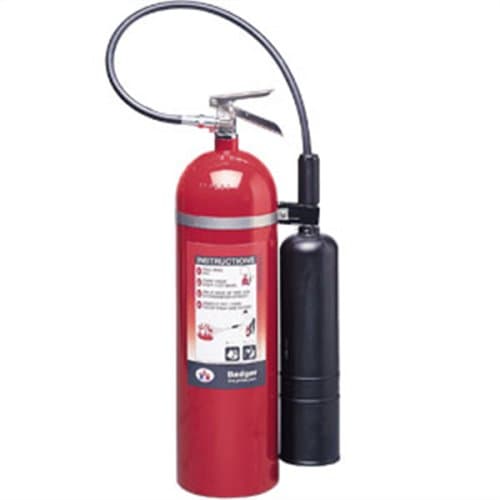 CO2 Fire Extinguisher w/ Wall Hook (Badger 15 lb) 21103B