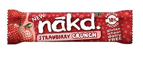 Nakd Bars Nakd Strawberry Crunch Raw Fruit, Nut & Oat 30G (24 Bars)