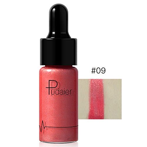 Cloud ROM 12 Colors Highlighter, Eyeshadow Palette, Cosmetics Eye Shadow Makeup Palette Matte Shimmer Concealer Face Glow Liquid Concealer Shimmer Face Glow Liquid Highlighter(I)