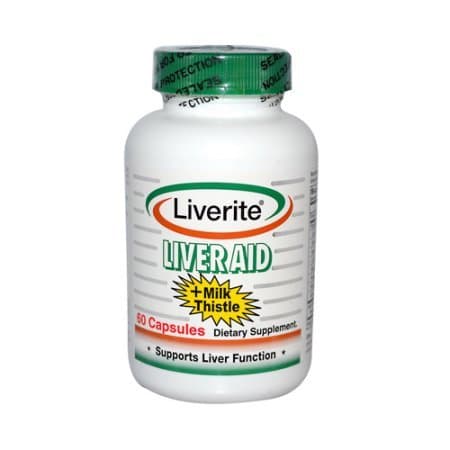 Liverite 636076 Liveraid 60 Capsules