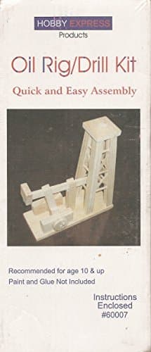 Hobby Express Oil Rig/Drill Wood Kit