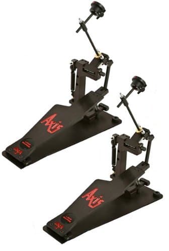 Axis A-L Longboard Single Bass/Kick Drum Pedal Set-PAIR (2) Classic Black
