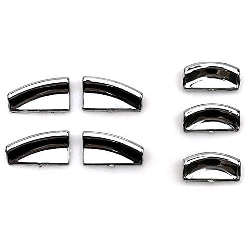 Iycorish For ML GL W166 X166 C W204 E W212 GLK X204 Class Door Lift Button Stickers ABS Chrome Trim Accessories