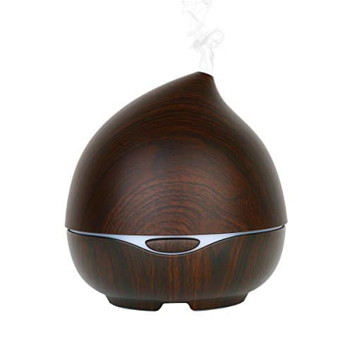 Aromatherapy Oil Diffuser 300ml, INKERSCOOP Ultrasonic Essential Oil Diffuser Air Purifier Humidifier with 7 Changing Lights and Waterless Auto Shut-Off for Office, Bedroom, Yoga, Spa