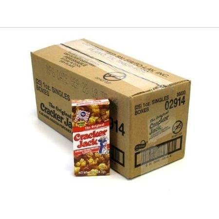 Quaker Oats Craker Jack Original Popcorn Snack - Original - Box - 1 Oz - 25 / Carton (qkr-02914) WLM