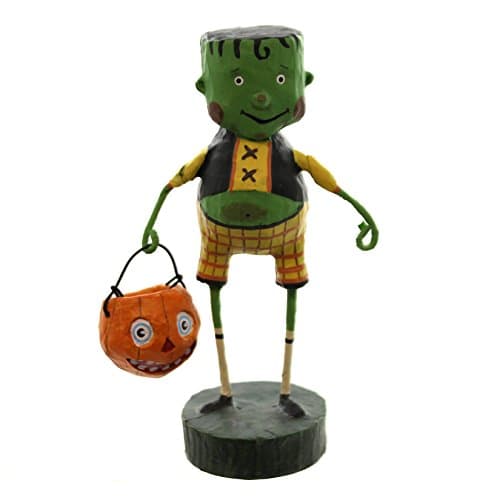 Lori Mitchell LITTLE FRANKIE STEIN Polyresin Lori Mitchell Pumpkin Trick 70315