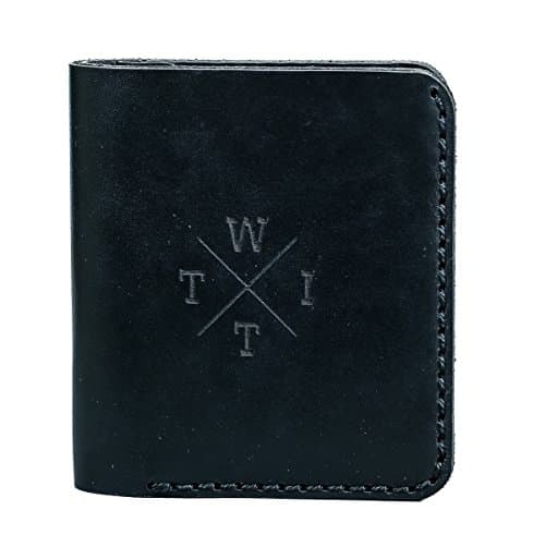 EWITT Leather Slim Bifold Coin Wallet