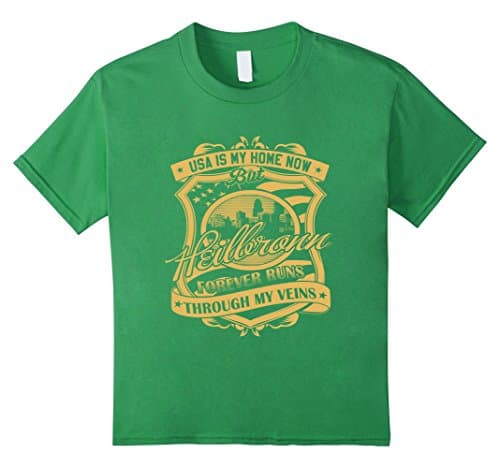 unisex-child Heilbronn,Germany Tshirt 6 Grass